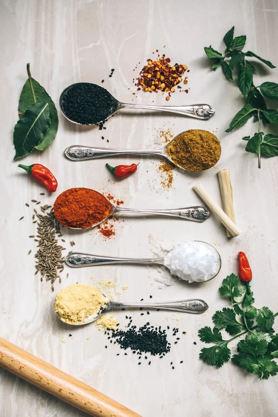 Whole and ground spices